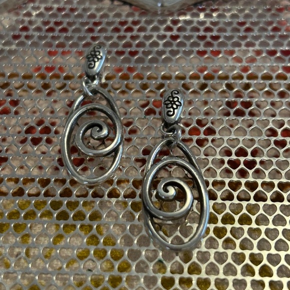 Brighton Curled Spiral Earrings - Picture 1 of 1